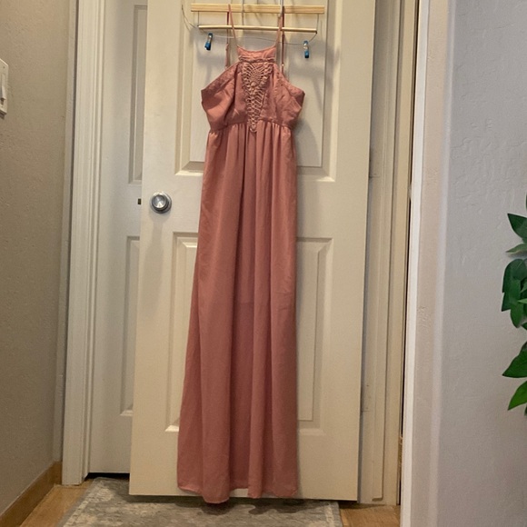 Japna Dresses & Skirts - Japna Mauve Casual Maxi Dress